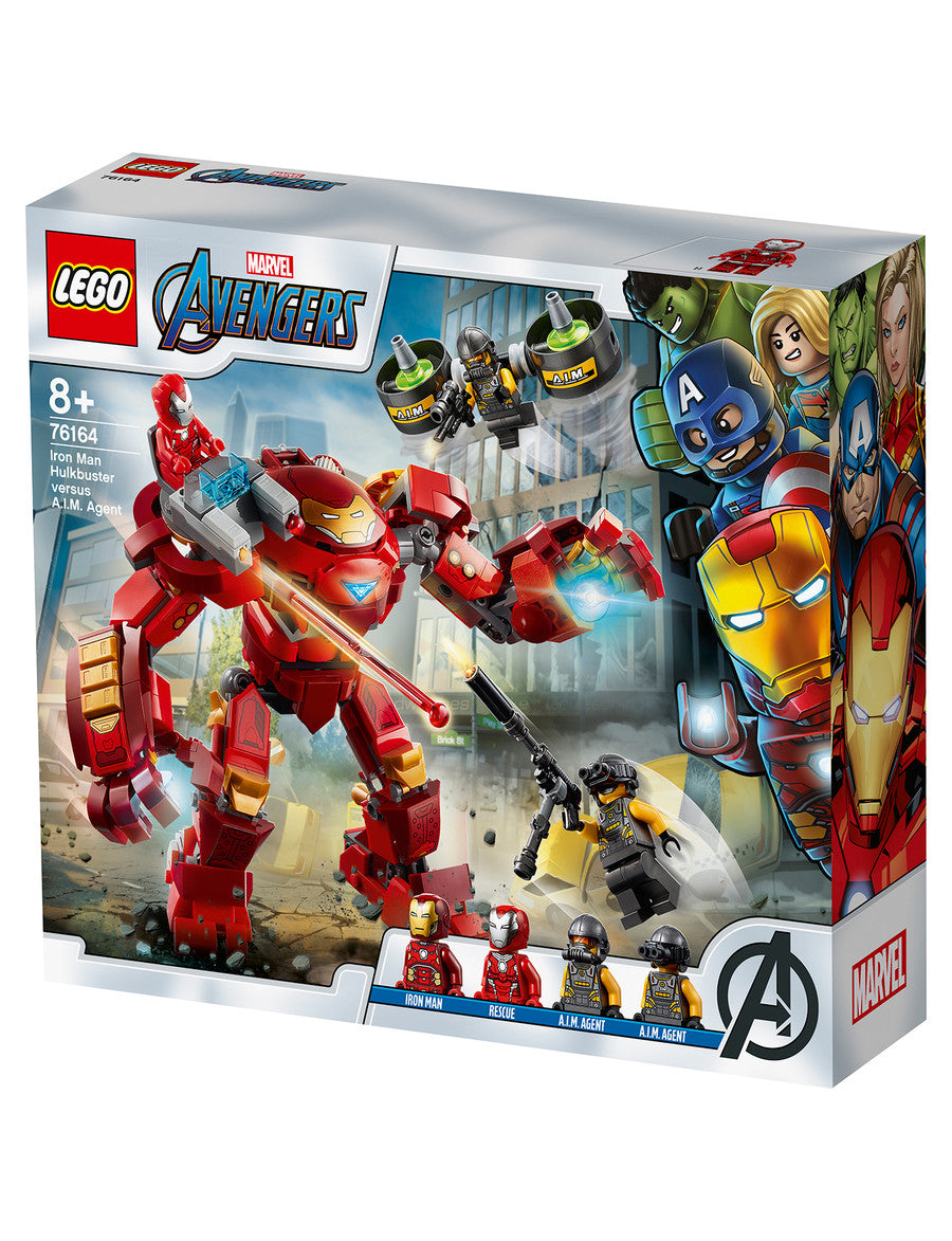 LEGO Marvel Avengers 76164 Iron Man Hulkbuster versus A.I.M. Agent playset